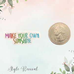 🎉 10/$10 Stickers - Motivational Quotes - Waterproof Reusable Sticker Decals